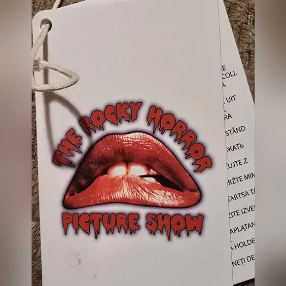 **NEW** Loungefly Rocky Horror Picture Show Lips Crossbody Bag - Picture 5 of 6